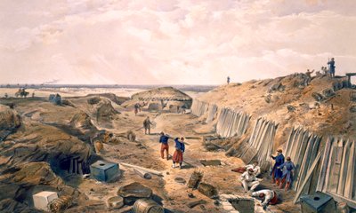 Foso del Bastión du Mat, lámina de 